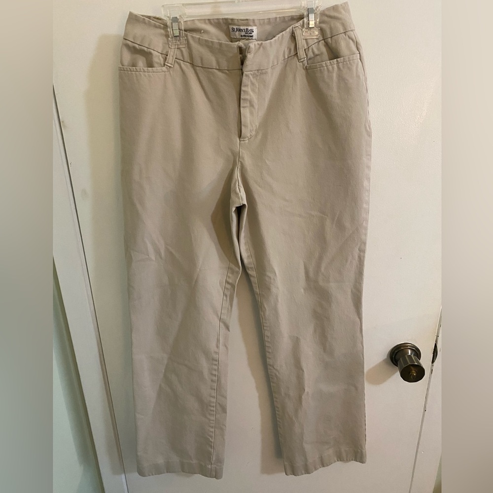 St Johns Bay Ladies Bi Stretch Pants 8.